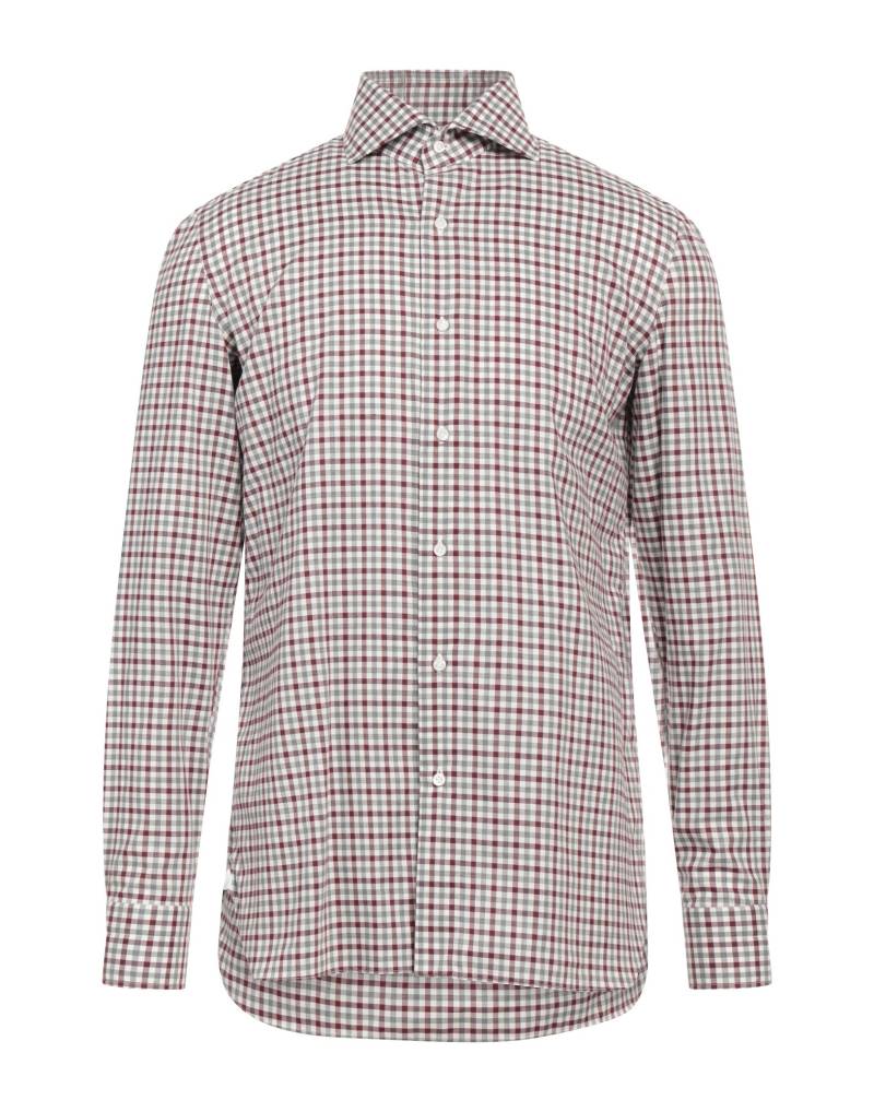 LUIGI BORRELLI NAPOLI Hemd Herren Bordeaux von LUIGI BORRELLI NAPOLI