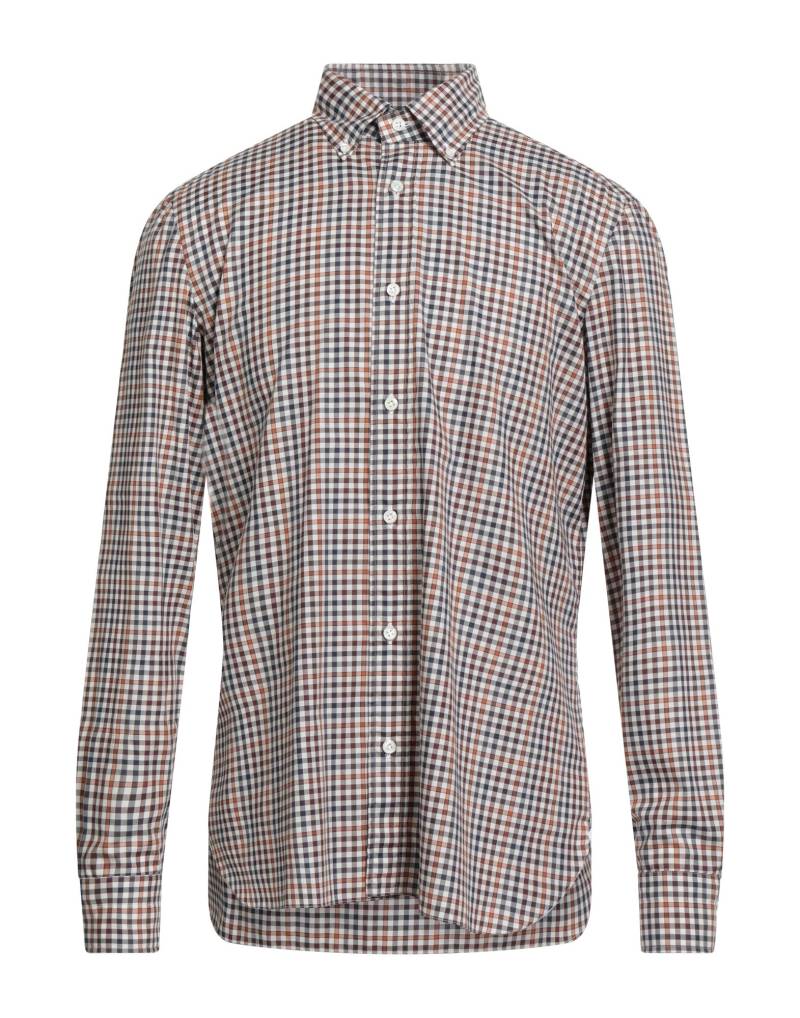 LUIGI BORRELLI NAPOLI Hemd Herren Braun von LUIGI BORRELLI NAPOLI