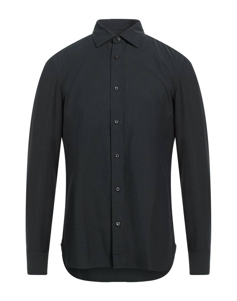 LUIGI BORRELLI NAPOLI Hemd Herren Dunkelgrün von LUIGI BORRELLI NAPOLI