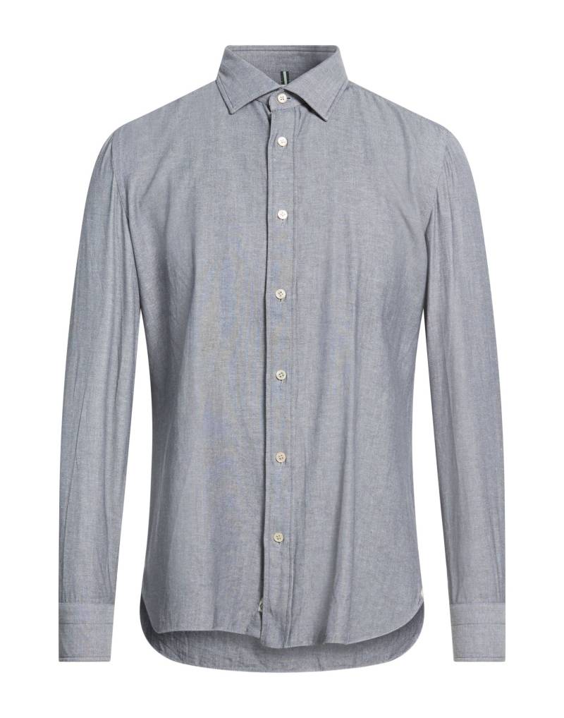 LUIGI BORRELLI NAPOLI Hemd Herren Grau von LUIGI BORRELLI NAPOLI