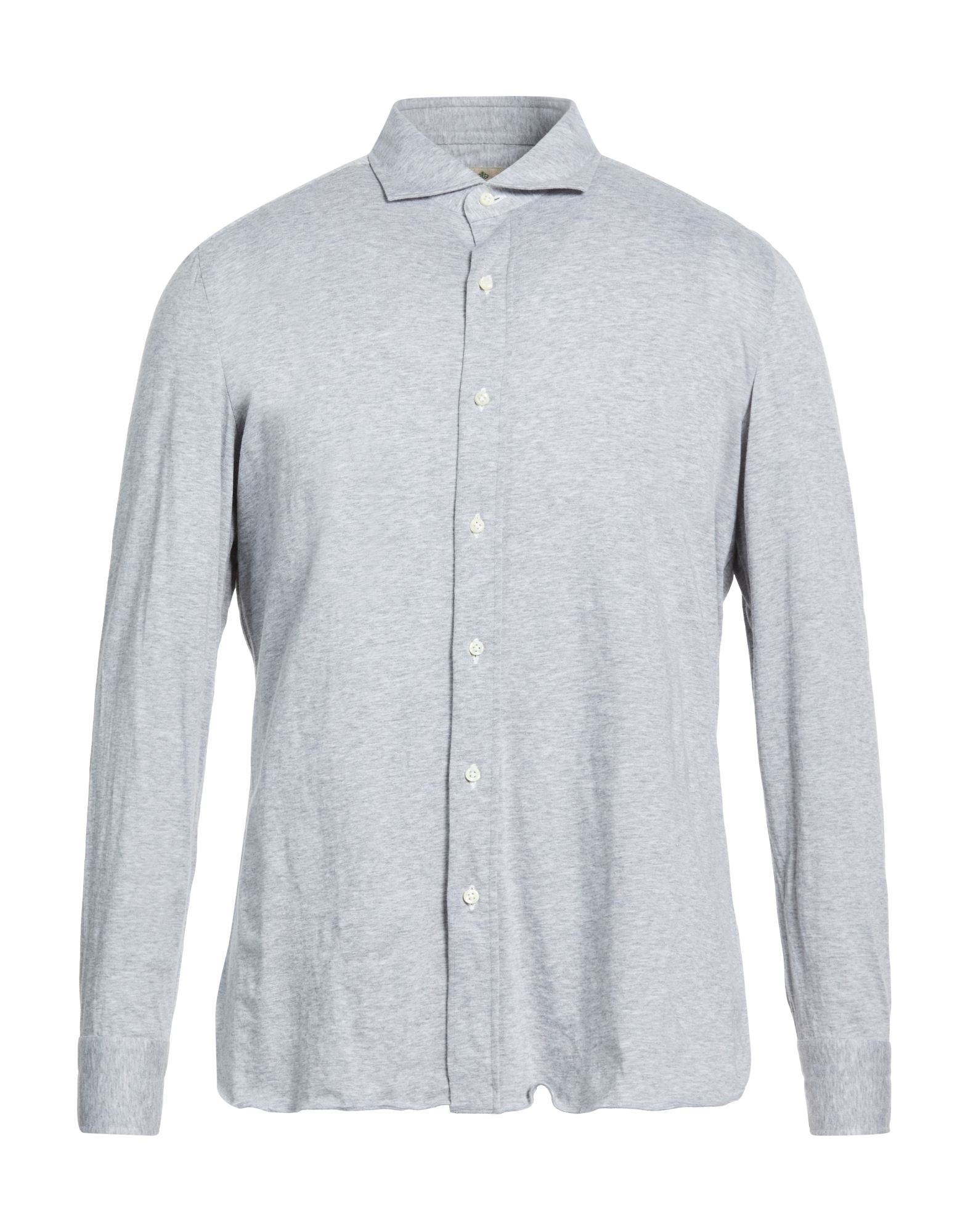 LUIGI BORRELLI NAPOLI Hemd Herren Grau von LUIGI BORRELLI NAPOLI