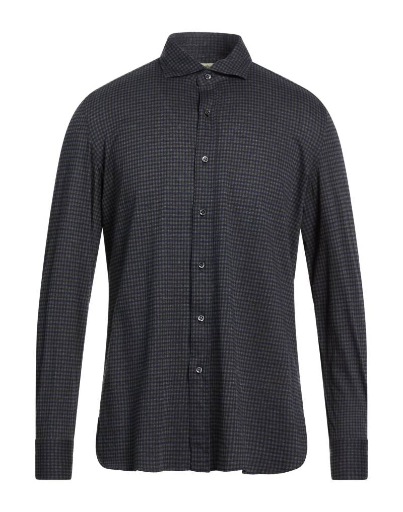 LUIGI BORRELLI NAPOLI Hemd Herren Grau von LUIGI BORRELLI NAPOLI