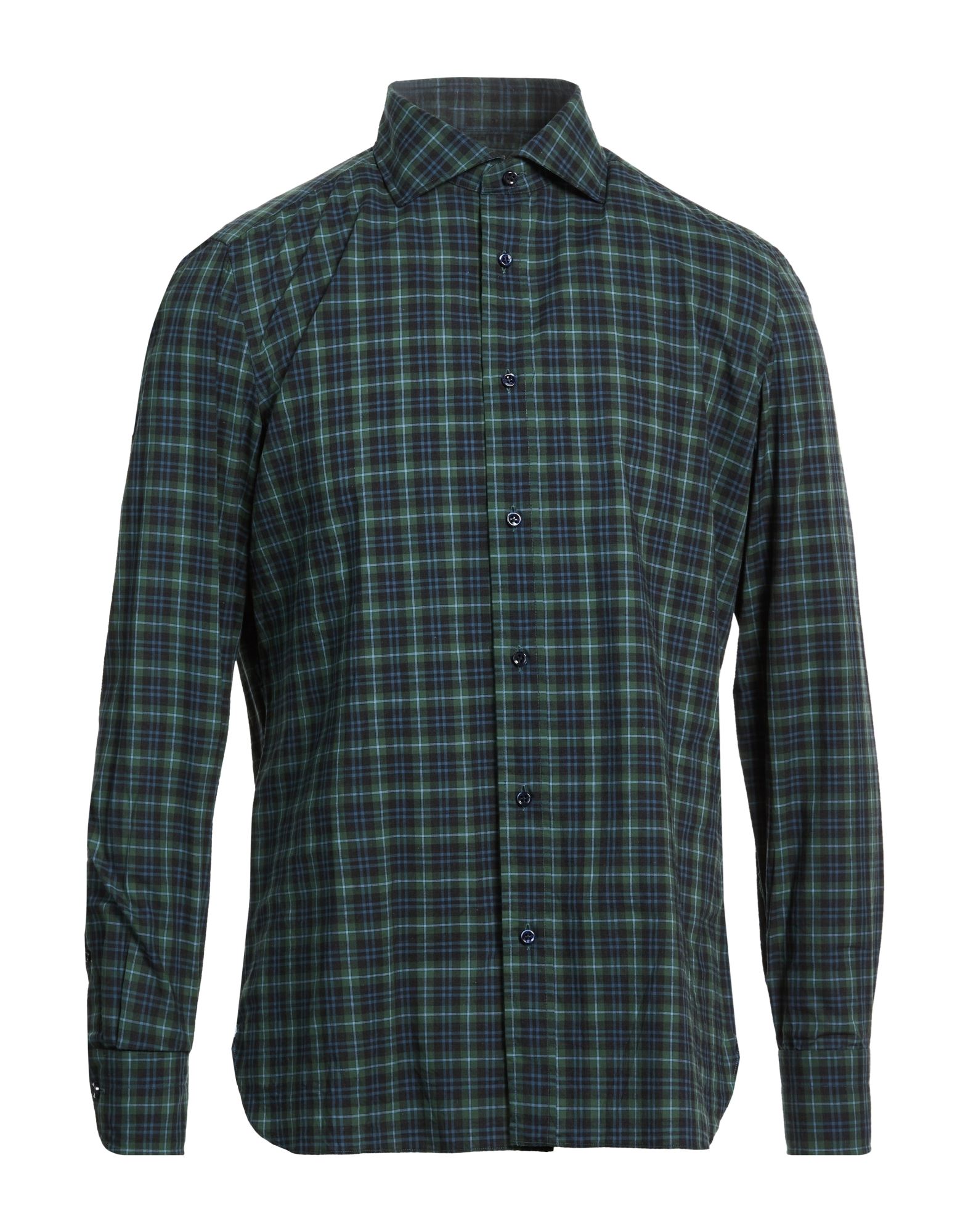 LUIGI BORRELLI NAPOLI Hemd Herren Grün von LUIGI BORRELLI NAPOLI