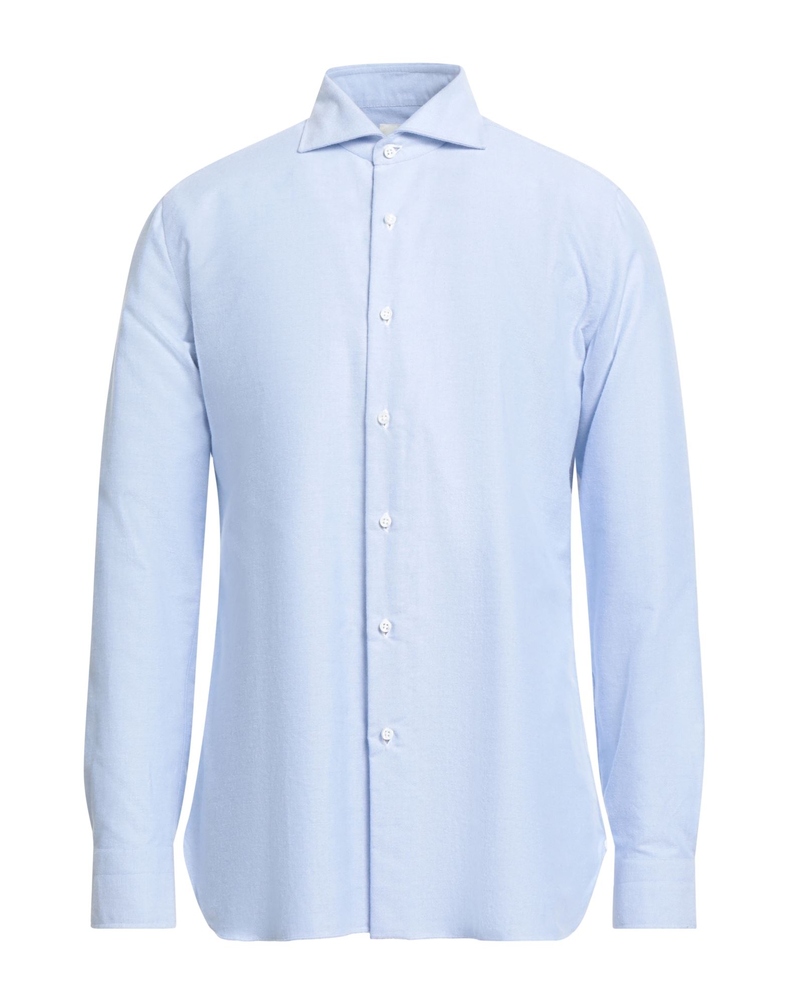 LUIGI BORRELLI NAPOLI Hemd Herren Himmelblau LUIGI BORRELLI NAPOLI Hemd Herren Himmelblau von LUIGI BORRELLI NAPOLI