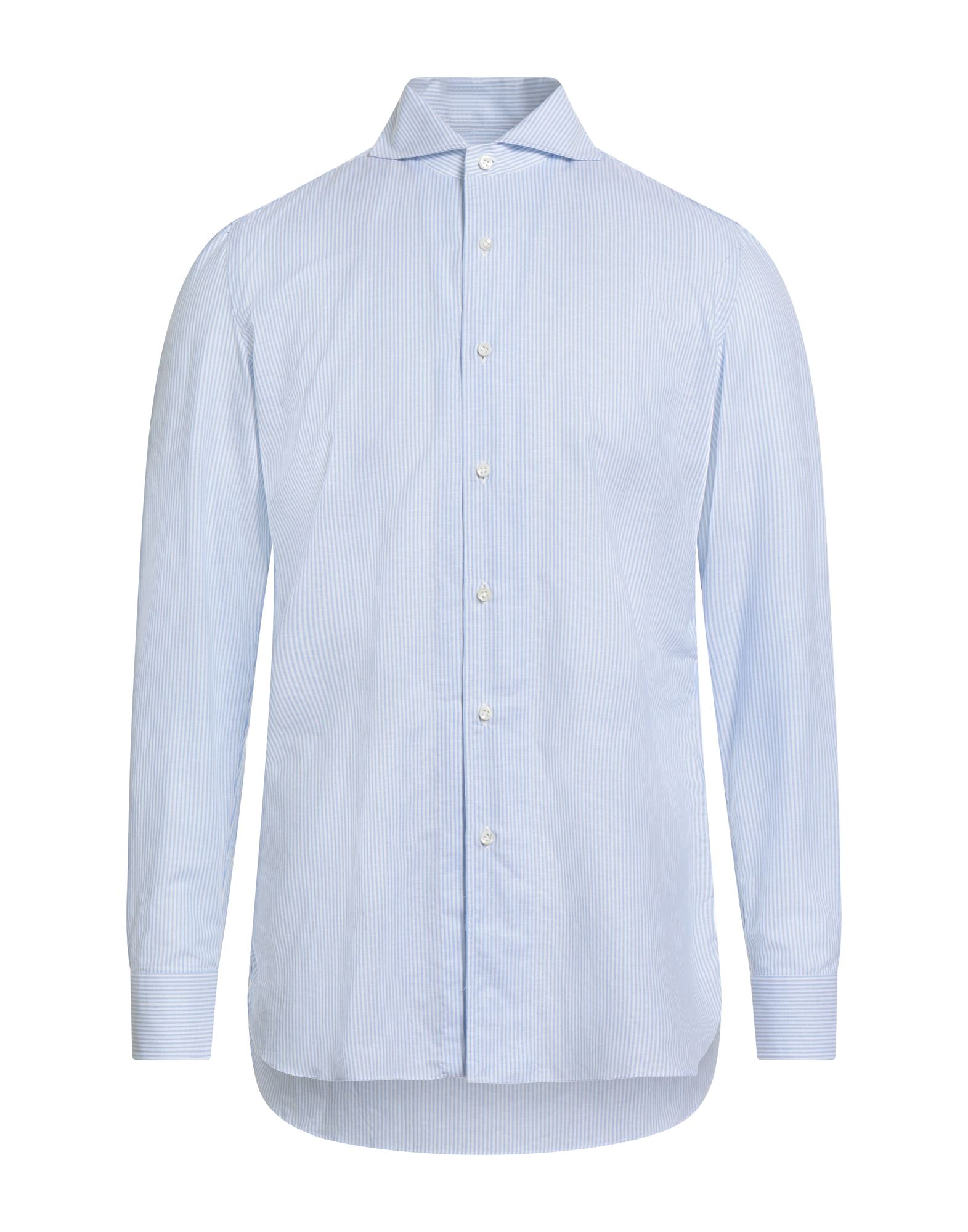 LUIGI BORRELLI NAPOLI Hemd Herren Himmelblau LUIGI BORRELLI NAPOLI Hemd Herren Himmelblau von LUIGI BORRELLI NAPOLI