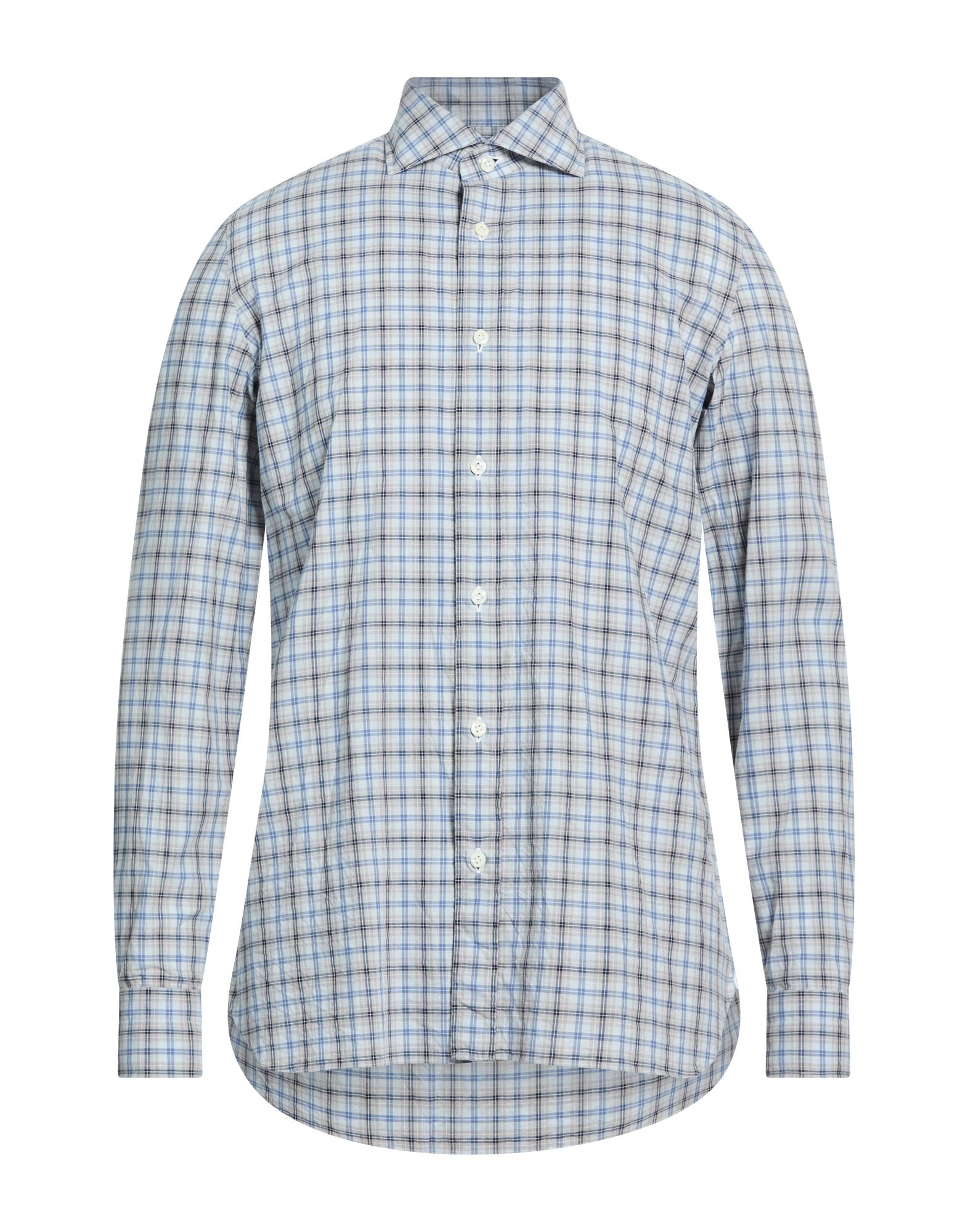 LUIGI BORRELLI NAPOLI Hemd Herren Himmelblau von LUIGI BORRELLI NAPOLI