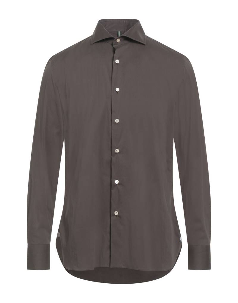 LUIGI BORRELLI NAPOLI Hemd Herren Khaki von LUIGI BORRELLI NAPOLI