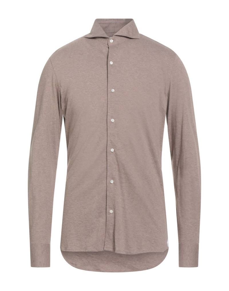 LUIGI BORRELLI NAPOLI Hemd Herren Khaki von LUIGI BORRELLI NAPOLI