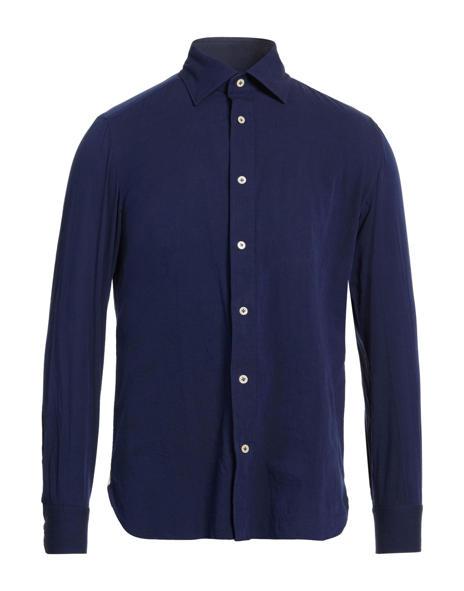 LUIGI BORRELLI NAPOLI Hemd Herren Marineblau von LUIGI BORRELLI NAPOLI