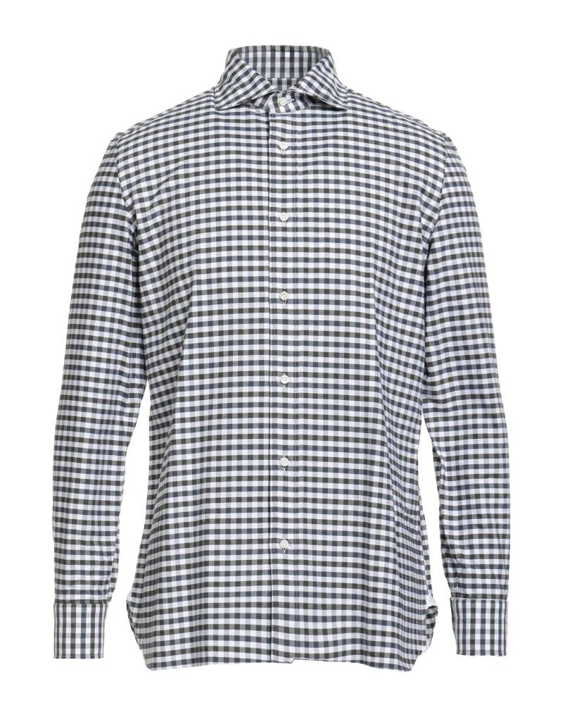 LUIGI BORRELLI NAPOLI Hemd Herren Militärgrün von LUIGI BORRELLI NAPOLI