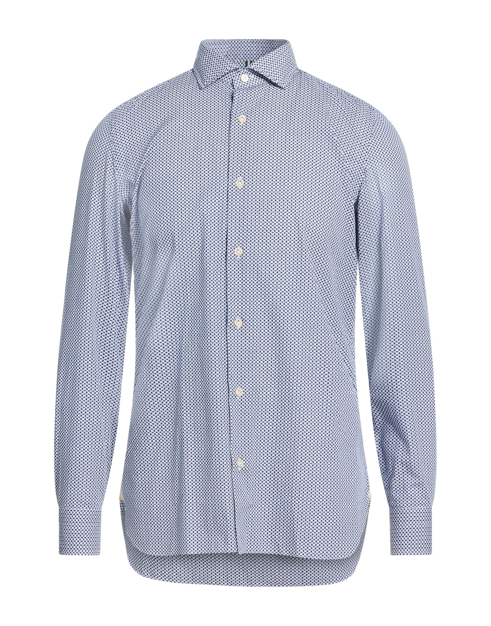 LUIGI BORRELLI NAPOLI Hemd Herren Nachtblau von LUIGI BORRELLI NAPOLI