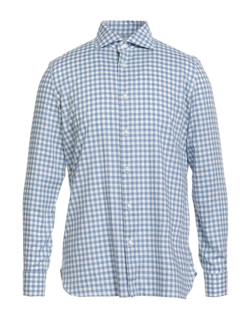LUIGI BORRELLI NAPOLI Hemd Herren Taubenblau von LUIGI BORRELLI NAPOLI