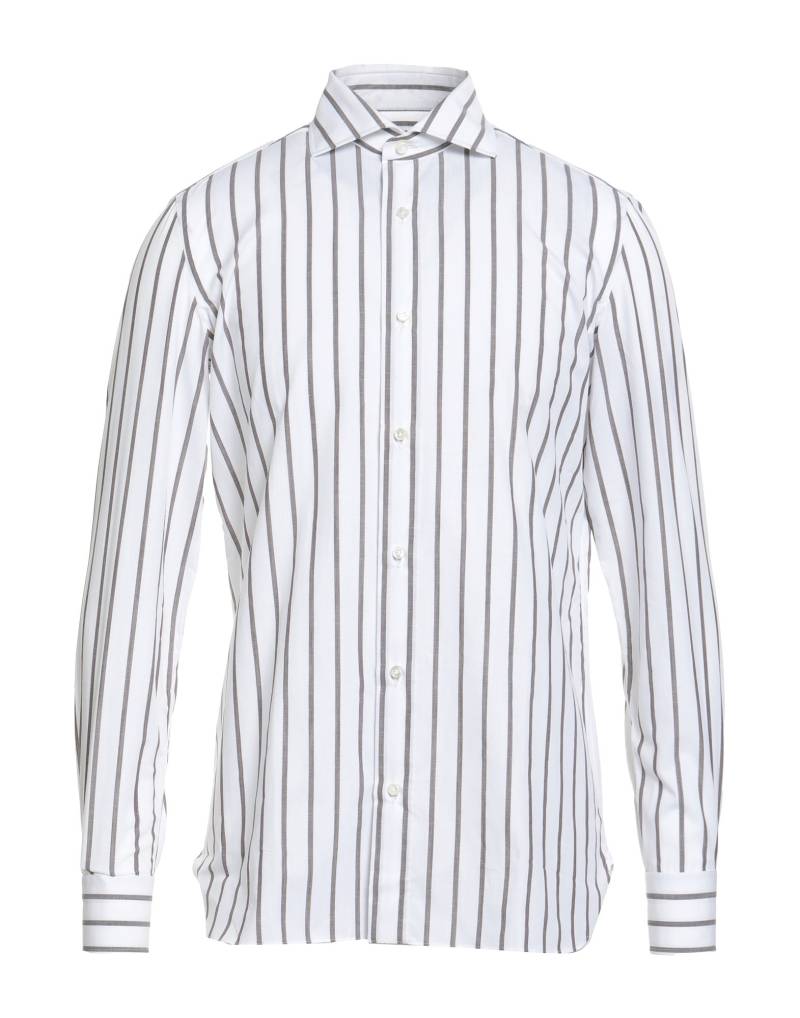 LUIGI BORRELLI NAPOLI Hemd Herren Weiß von LUIGI BORRELLI NAPOLI