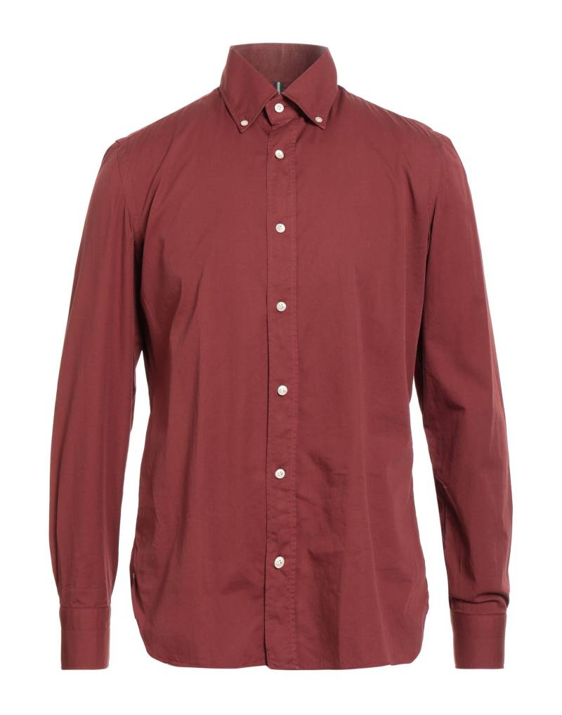 LUIGI BORRELLI NAPOLI Hemd Herren Ziegelrot von LUIGI BORRELLI NAPOLI