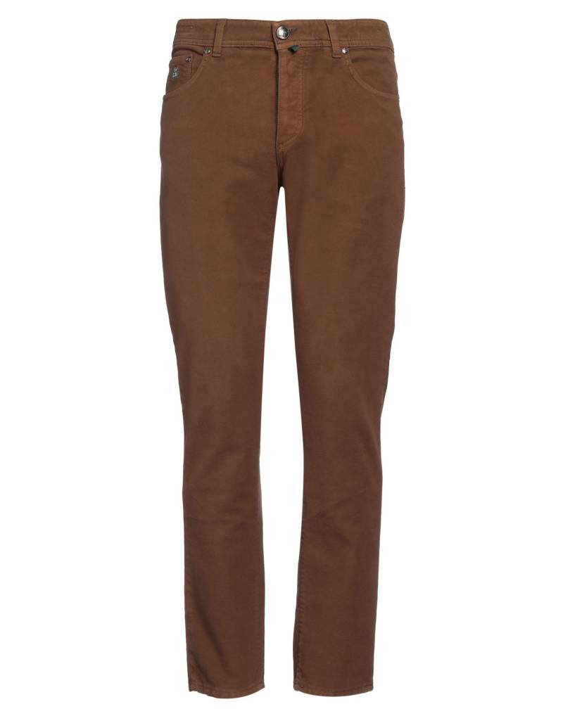 LUIGI BORRELLI NAPOLI Hose Herren Braun von LUIGI BORRELLI NAPOLI