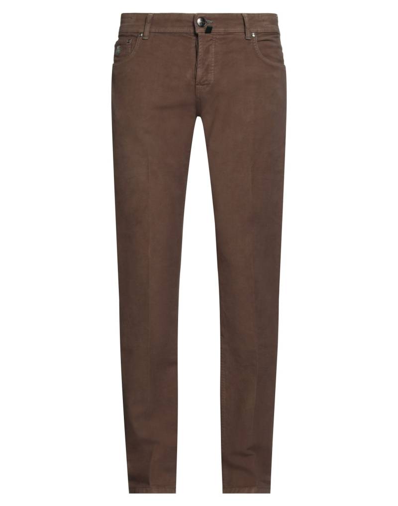 LUIGI BORRELLI NAPOLI Hose Herren Braun von LUIGI BORRELLI NAPOLI