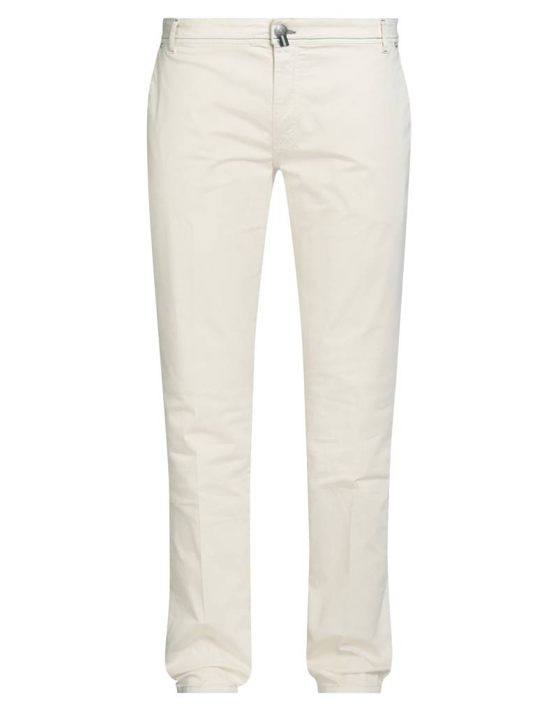 LUIGI BORRELLI NAPOLI Hose Herren Elfenbein von LUIGI BORRELLI NAPOLI