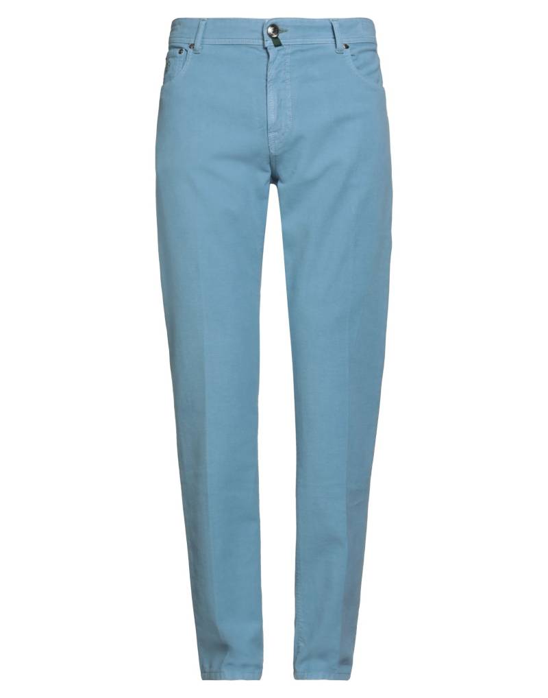 LUIGI BORRELLI NAPOLI Hose Herren Hellblau von LUIGI BORRELLI NAPOLI