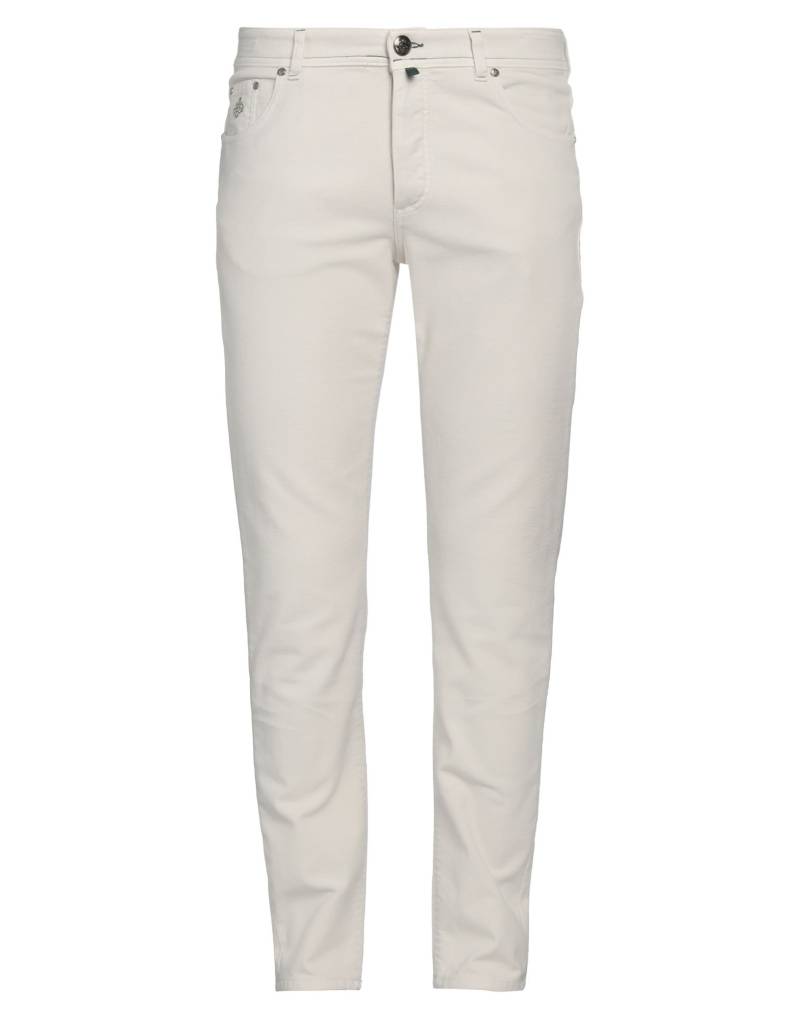 LUIGI BORRELLI NAPOLI Hose Herren Off white von LUIGI BORRELLI NAPOLI