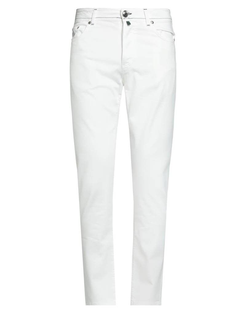 LUIGI BORRELLI NAPOLI Hose Herren Weiß von LUIGI BORRELLI NAPOLI