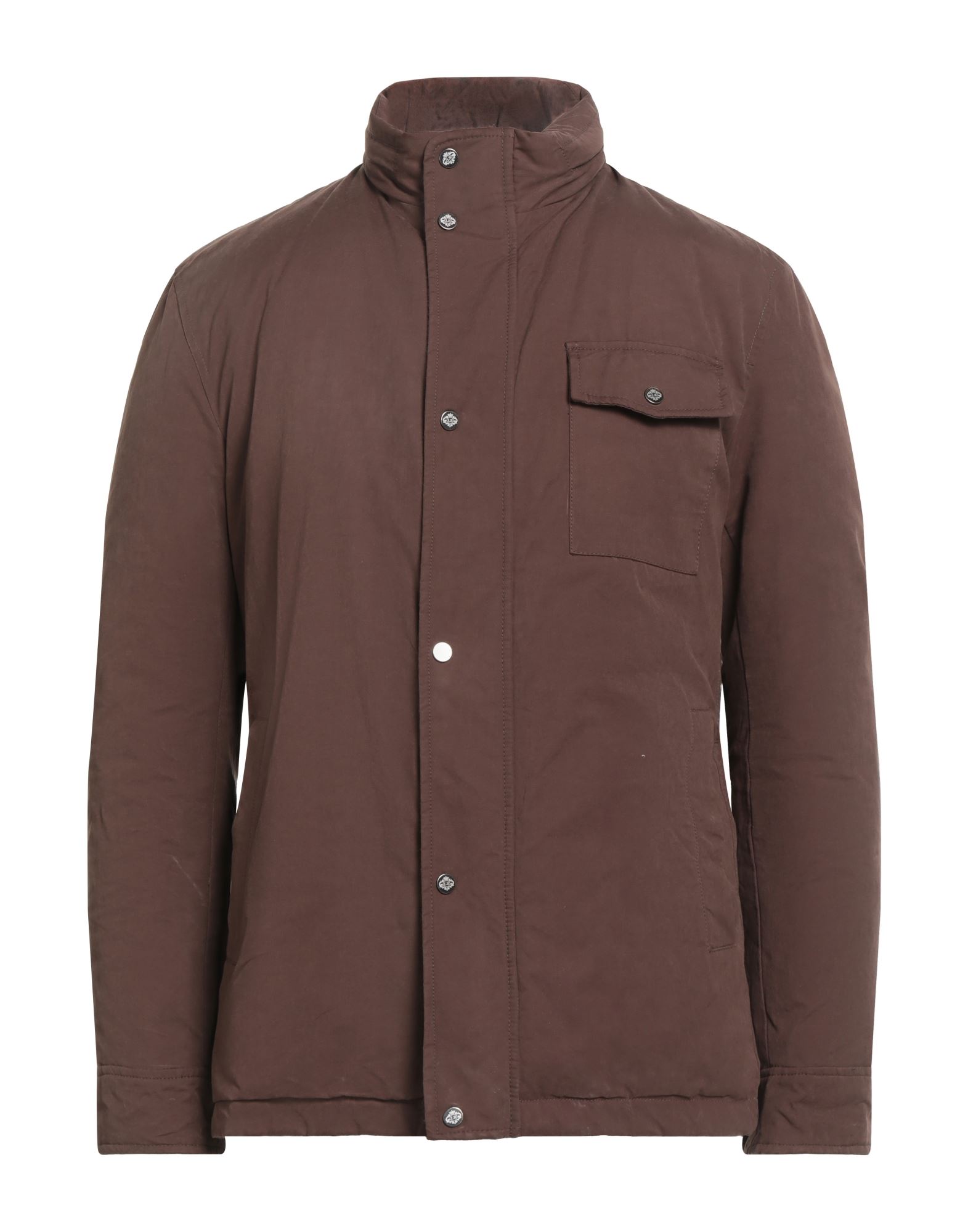 LUIGI BORRELLI NAPOLI Jacke & Anorak Herren Braun LUIGI BORRELLI NAPOLI Jacke & Anorak Herren Braun von LUIGI BORRELLI NAPOLI