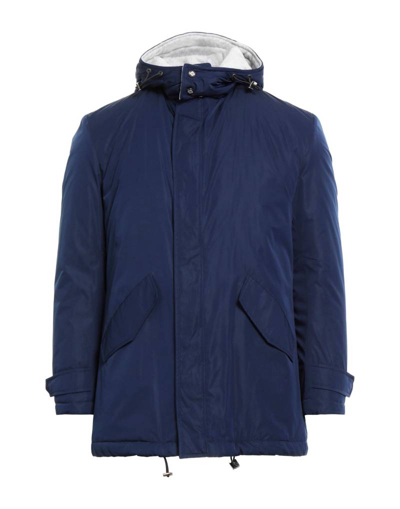 LUIGI BORRELLI NAPOLI Jacke & Anorak Herren Marineblau von LUIGI BORRELLI NAPOLI