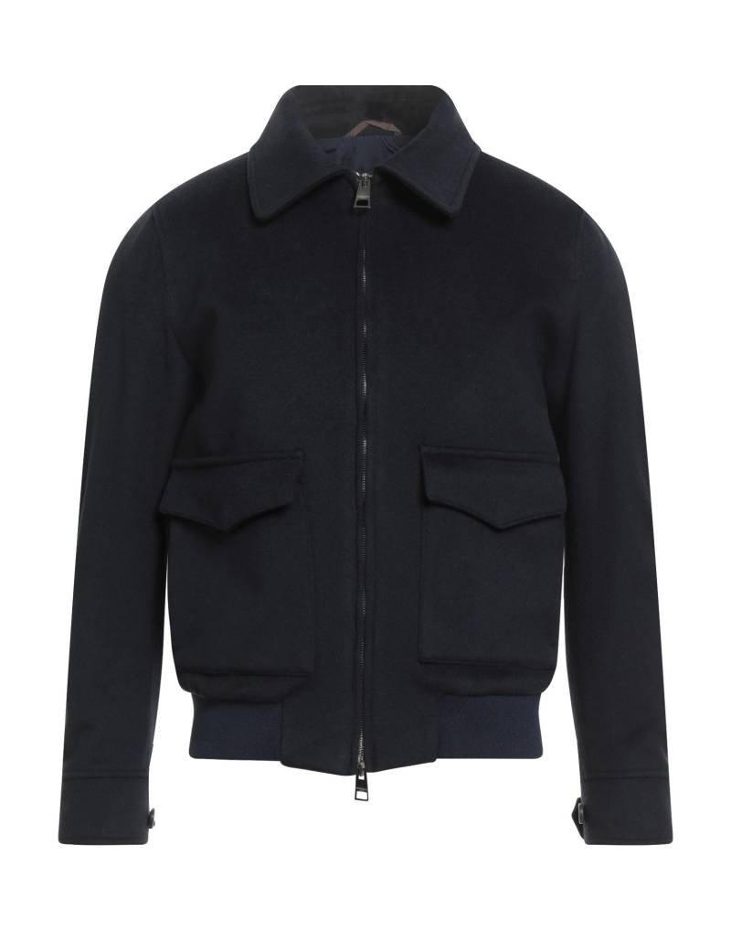 LUIGI BORRELLI NAPOLI Jacke & Anorak Herren Nachtblau von LUIGI BORRELLI NAPOLI