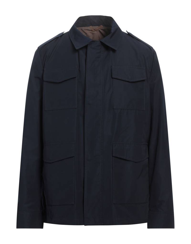 LUIGI BORRELLI NAPOLI Jacke & Anorak Herren Nachtblau von LUIGI BORRELLI NAPOLI