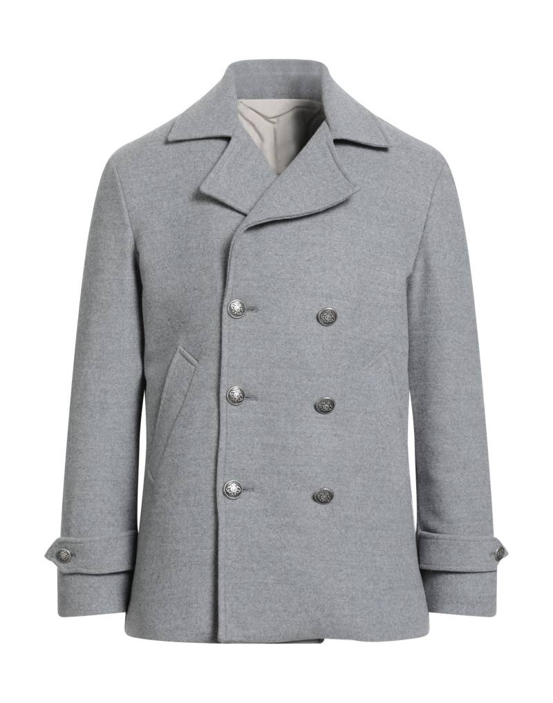 LUIGI BORRELLI NAPOLI Mantel Herren Grau von LUIGI BORRELLI NAPOLI