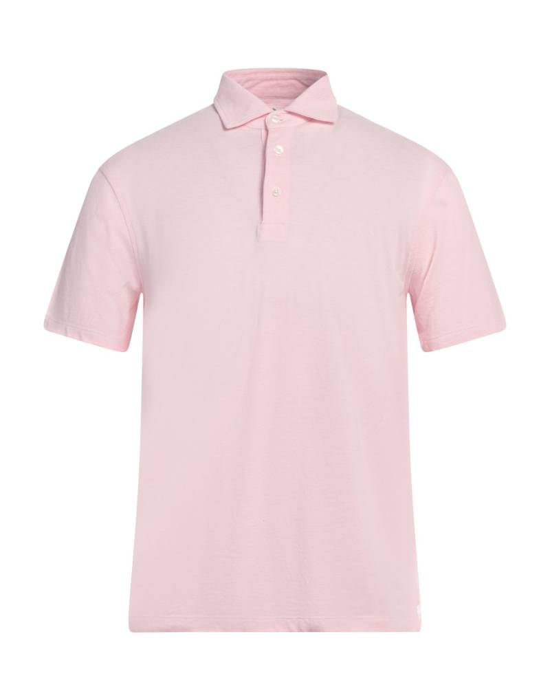 LUIGI BORRELLI NAPOLI Poloshirt Herren Rosa von LUIGI BORRELLI NAPOLI