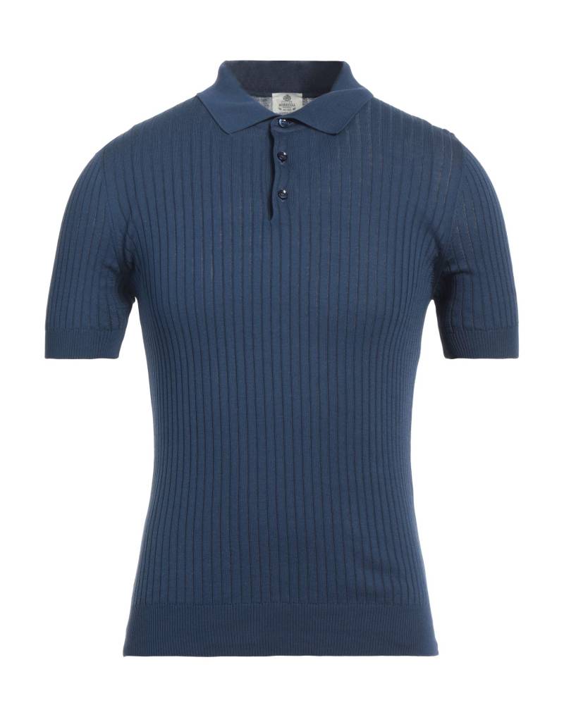 LUIGI BORRELLI NAPOLI Pullover Herren Blau von LUIGI BORRELLI NAPOLI