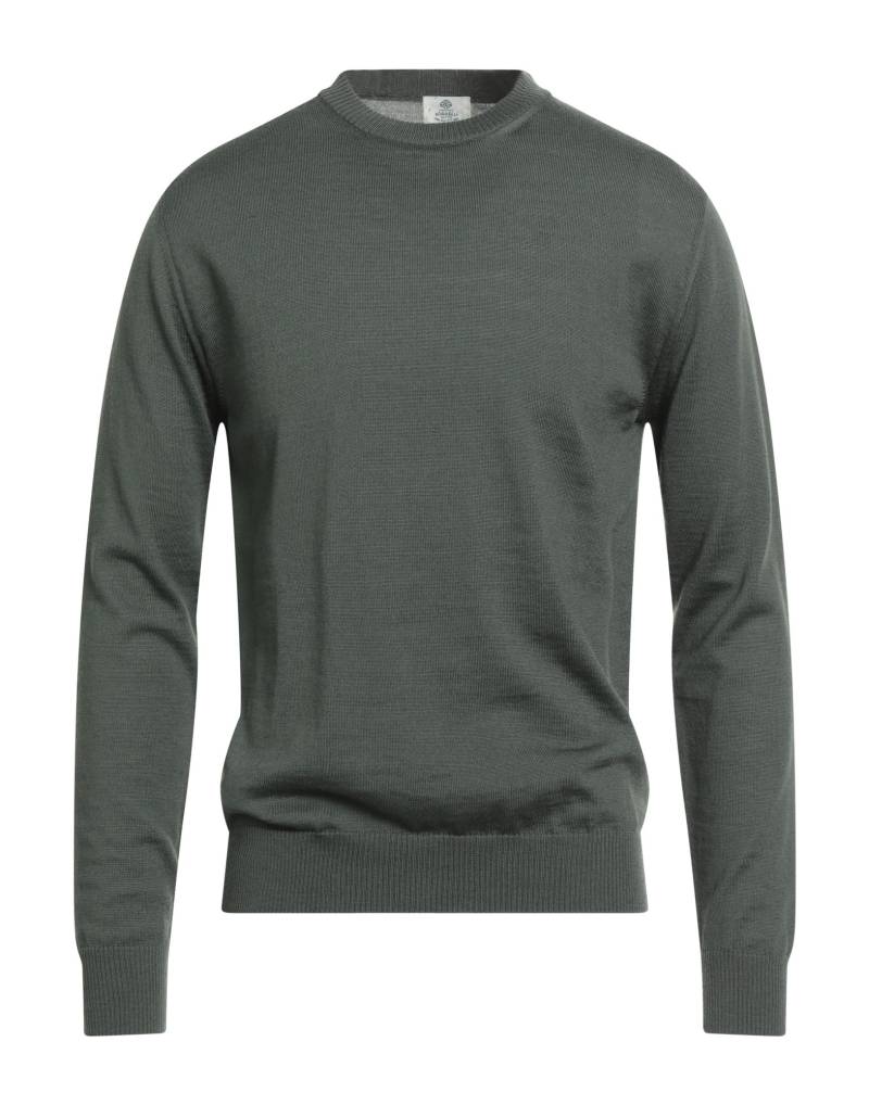 LUIGI BORRELLI NAPOLI Pullover Herren Grün von LUIGI BORRELLI NAPOLI