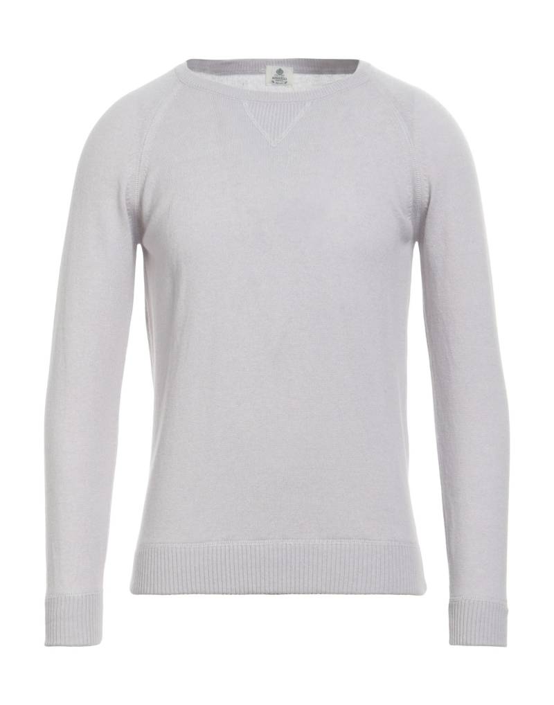 LUIGI BORRELLI NAPOLI Pullover Herren Hellgrau von LUIGI BORRELLI NAPOLI
