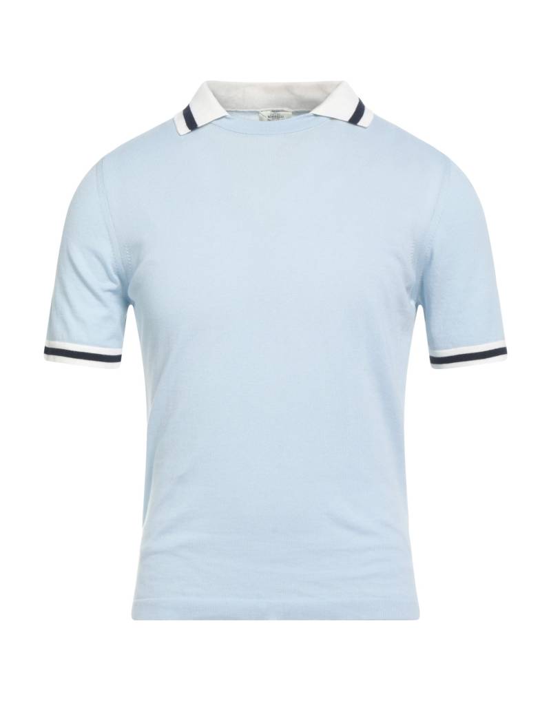 LUIGI BORRELLI NAPOLI Pullover Herren Himmelblau von LUIGI BORRELLI NAPOLI