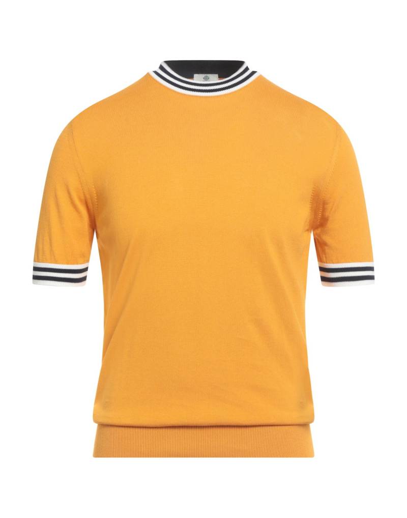 LUIGI BORRELLI NAPOLI Pullover Herren Mandarine von LUIGI BORRELLI NAPOLI