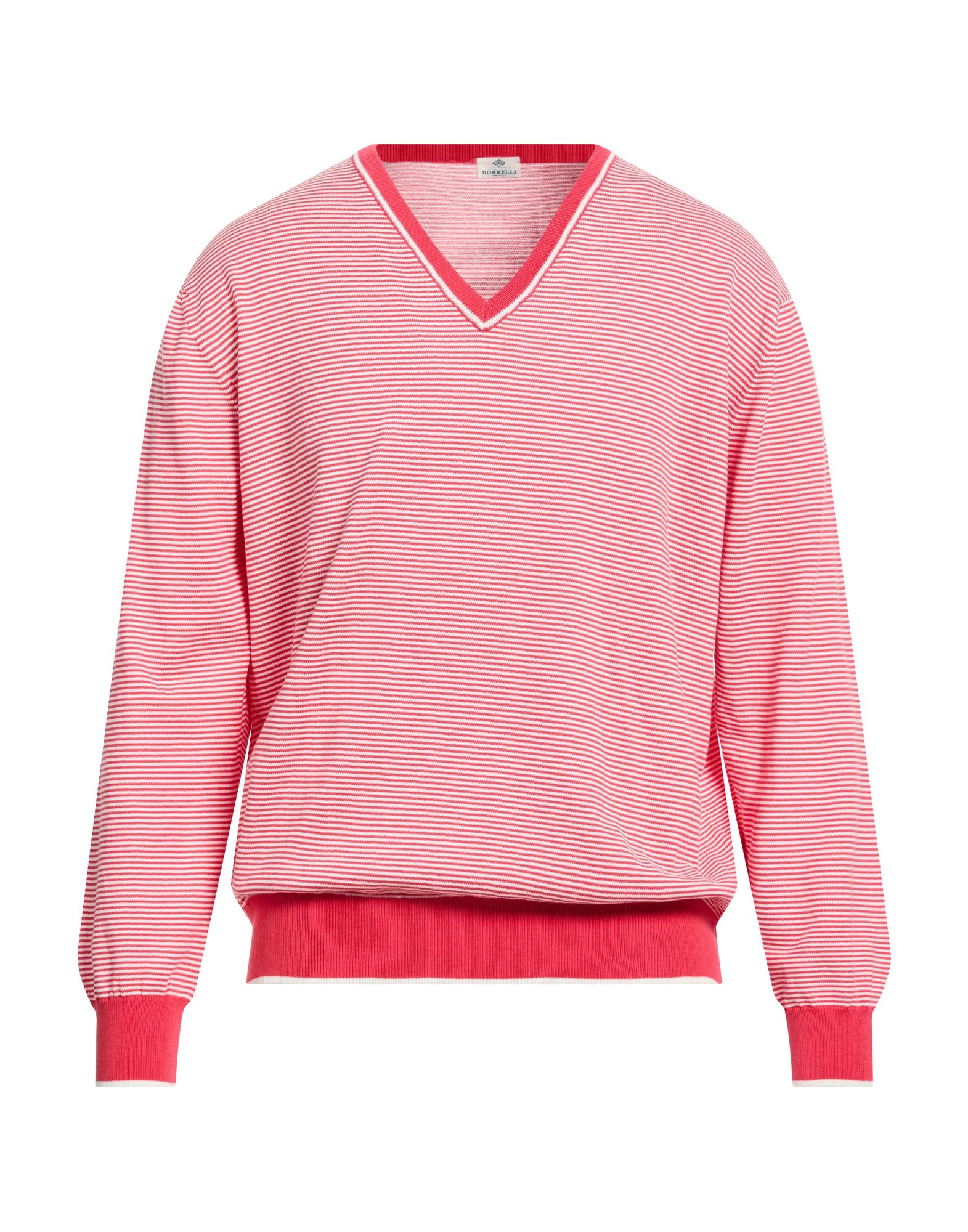 LUIGI BORRELLI NAPOLI Pullover Herren Rot von LUIGI BORRELLI NAPOLI