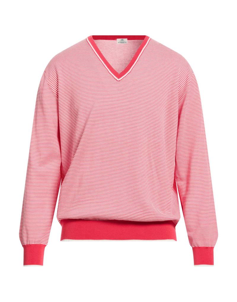 LUIGI BORRELLI NAPOLI Pullover Herren Rot von LUIGI BORRELLI NAPOLI