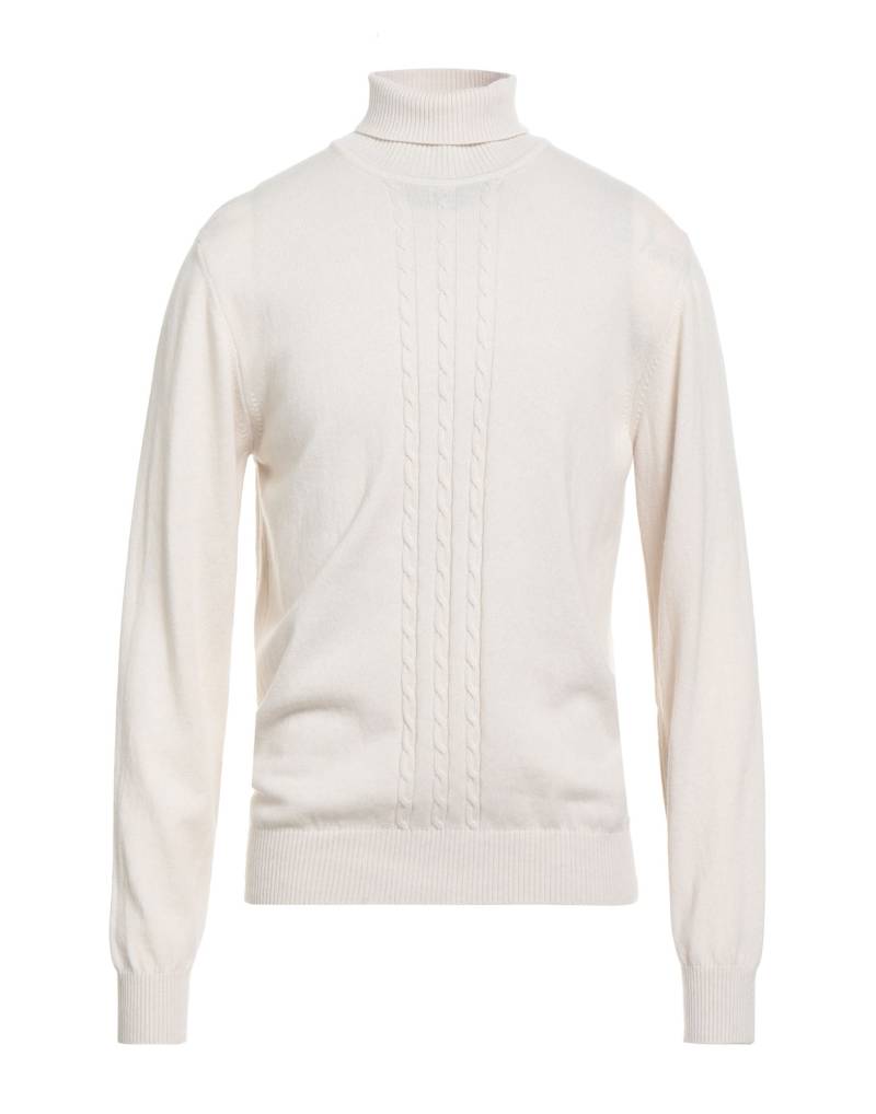 LUIGI BORRELLI NAPOLI Rollkragenpullover Herren Beige von LUIGI BORRELLI NAPOLI