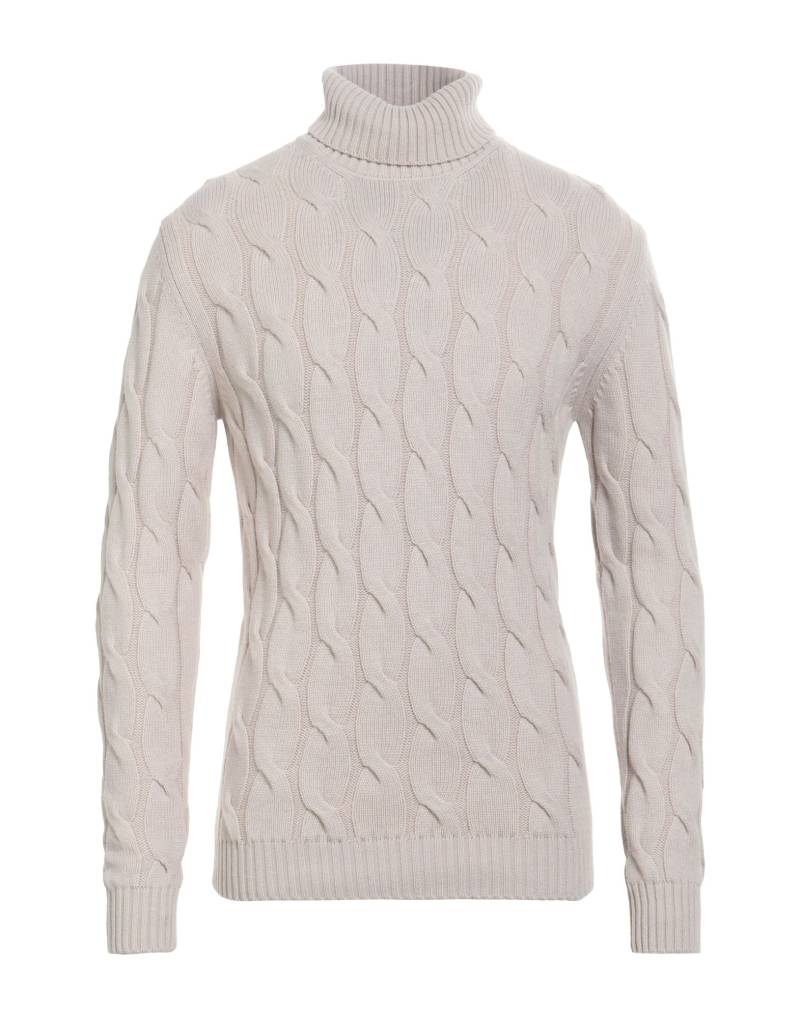 LUIGI BORRELLI NAPOLI Rollkragenpullover Herren Beige von LUIGI BORRELLI NAPOLI