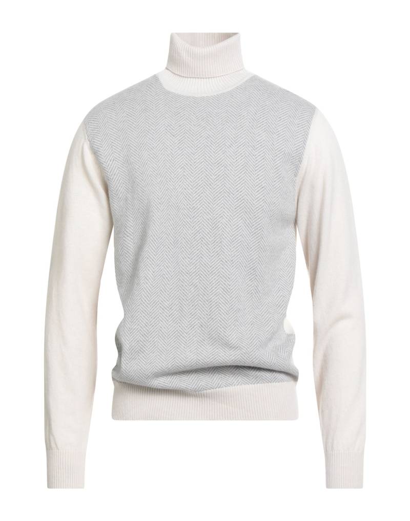 LUIGI BORRELLI NAPOLI Rollkragenpullover Herren Grau von LUIGI BORRELLI NAPOLI