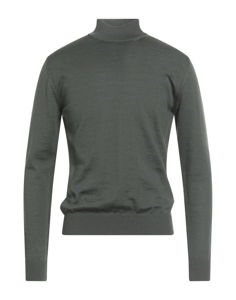 LUIGI BORRELLI NAPOLI Rollkragenpullover Herren Militärgrün von LUIGI BORRELLI NAPOLI