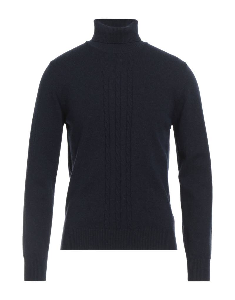 LUIGI BORRELLI NAPOLI Rollkragenpullover Herren Nachtblau von LUIGI BORRELLI NAPOLI