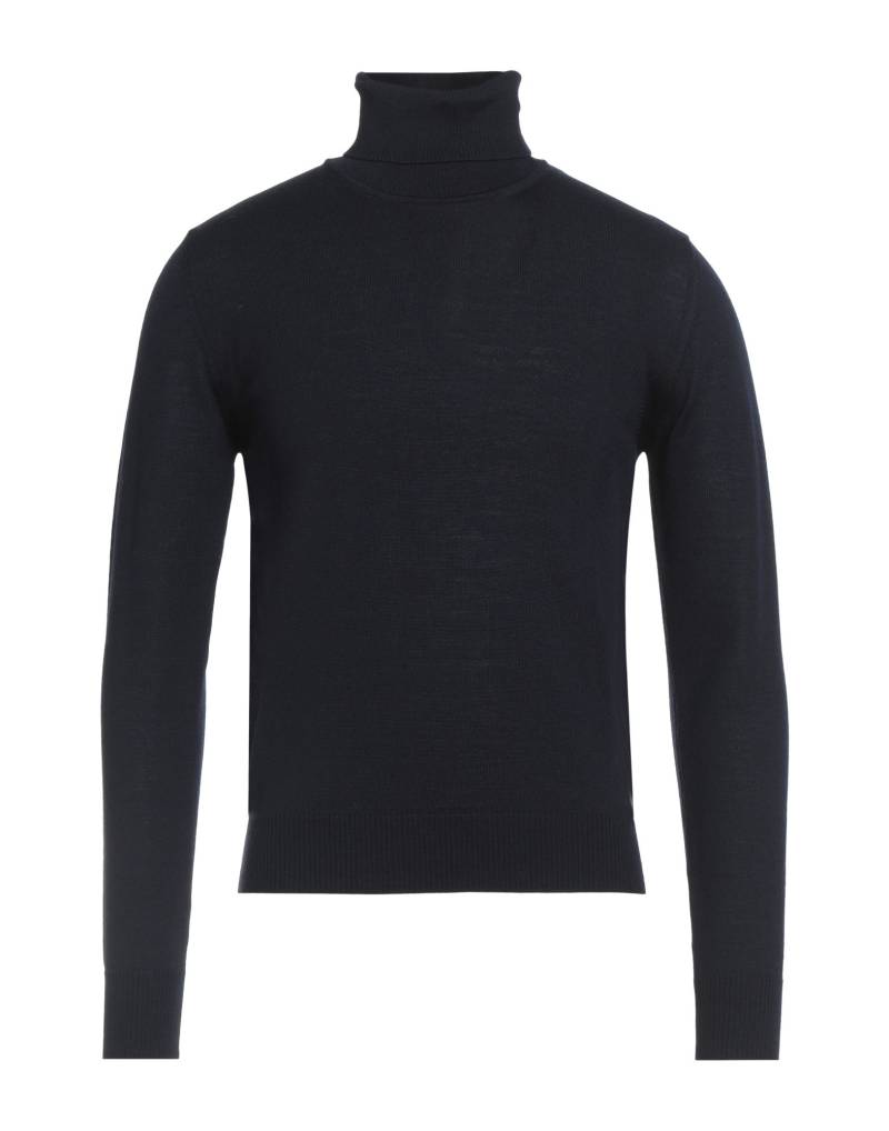 LUIGI BORRELLI NAPOLI Rollkragenpullover Herren Nachtblau von LUIGI BORRELLI NAPOLI