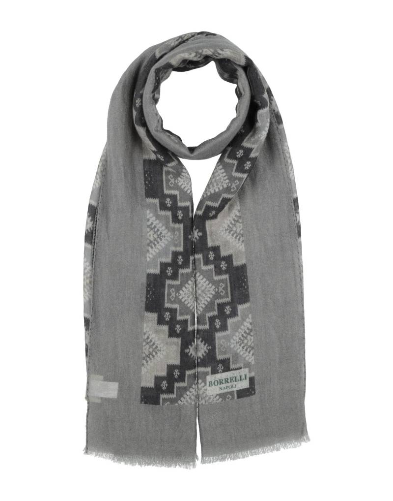 LUIGI BORRELLI NAPOLI Schal Herren Grau von LUIGI BORRELLI NAPOLI