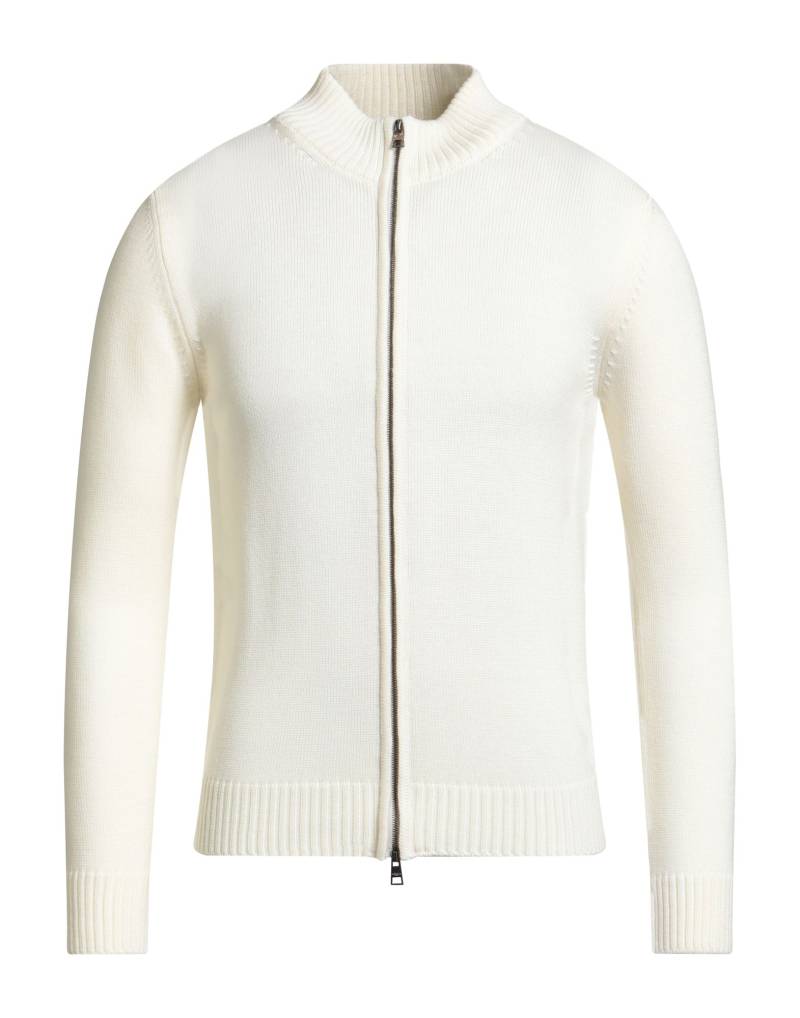 LUIGI BORRELLI NAPOLI Strickjacke Herren Cremeweiß von LUIGI BORRELLI NAPOLI
