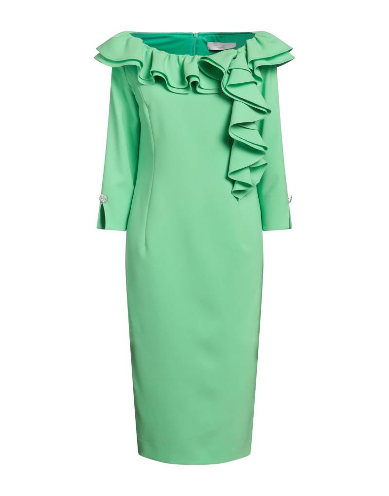 LUIS CIVIT Midi-kleid Damen Grün von LUIS CIVIT
