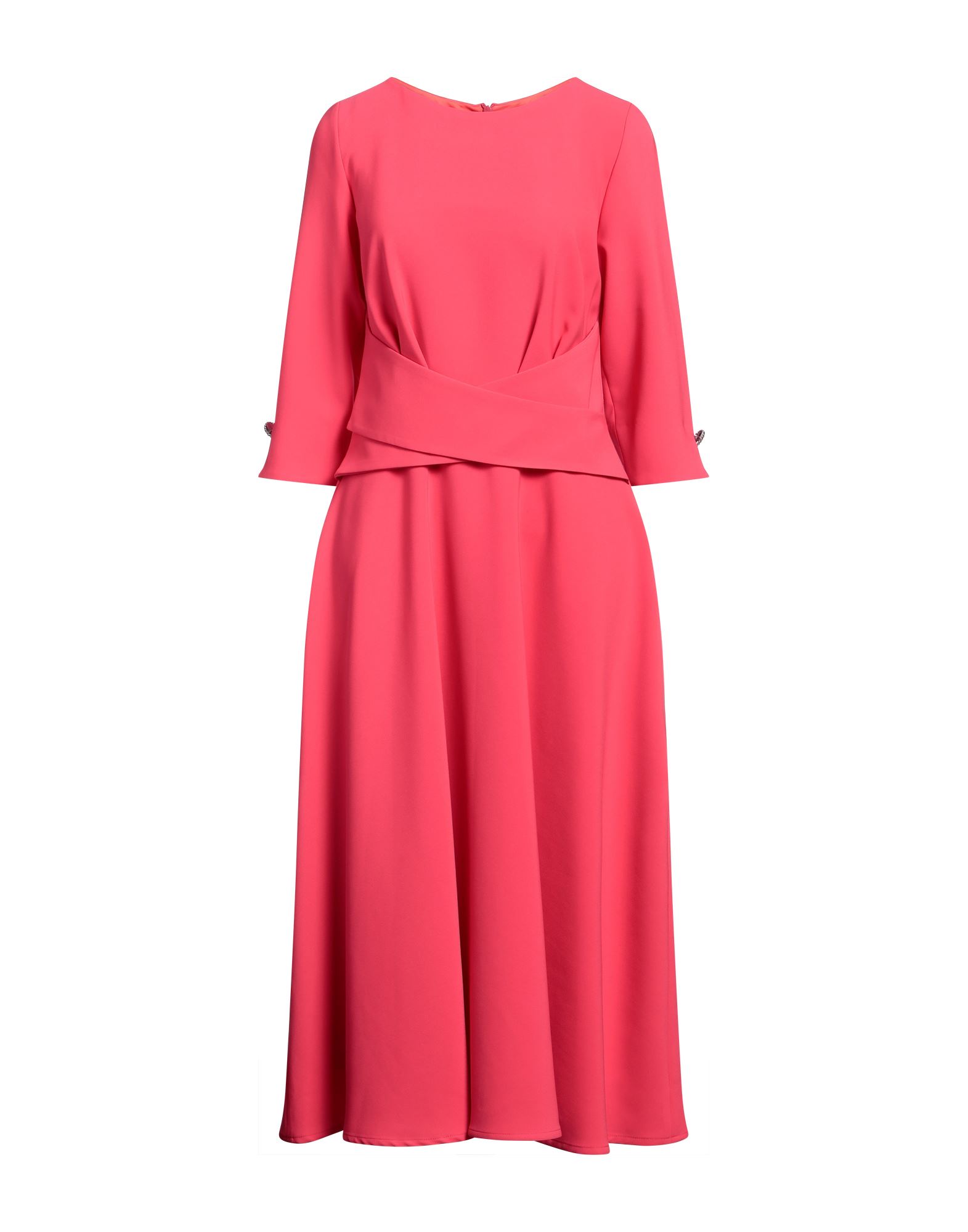 LUIS CIVIT Midi-kleid Damen Magenta von LUIS CIVIT