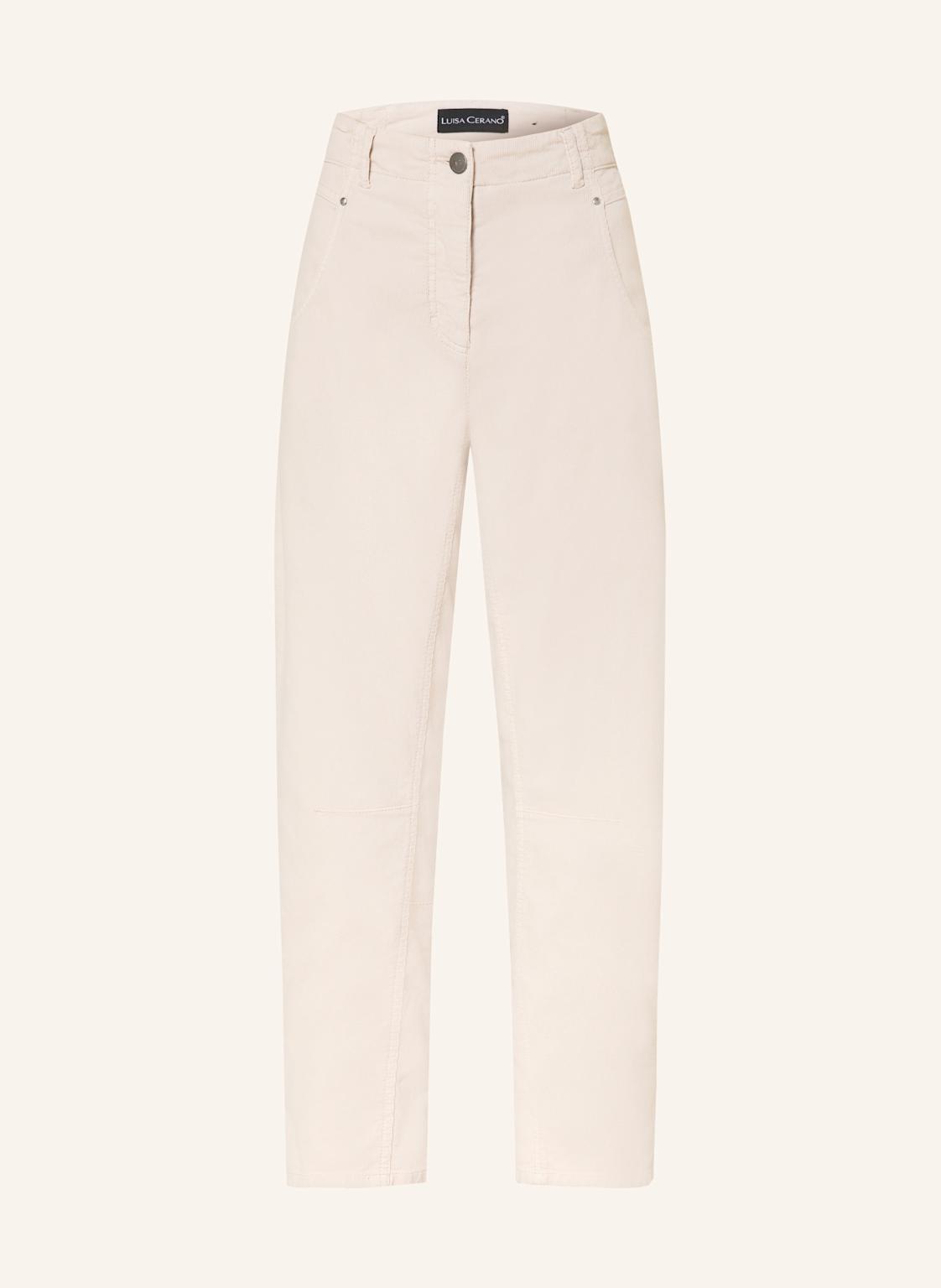 Luisa Cerano 7/8-Hose Aus Cord beige Luisa Cerano 7/8-Hose Aus Cord beige von LUISA CERANO
