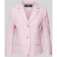Luisa Cerano Blazer mit Reverskragen in Hellrosa, Größe 38 von LUISA CERANO