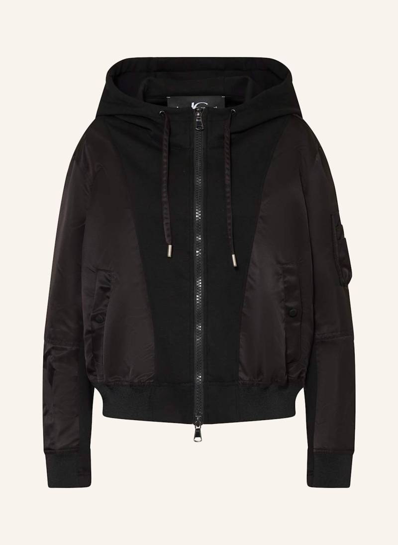 Luisa Cerano Blouson Im Materialmix schwarz von LUISA CERANO